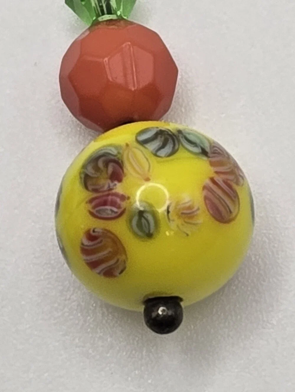 Japanese Tombo Bead Earrings Handmade Jewlery Floral Beading Abstract